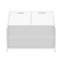 Armoire décorative blanche-347459410
