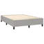 Cadre de lit tapissier gris clair pour chambre à coucher-408912769-408912770
