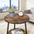Modern Side Table,Rustic End Table,Round Coffee Table