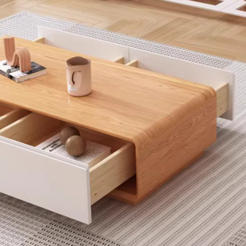 Table basse Log, H 13,77 po x L 51,18 po x l 27,55 po
