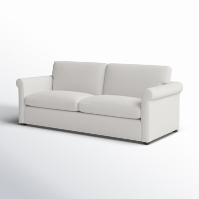 91" Linen Sofa and Armchair