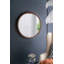 Miroir mural rond rose antique sculpté à la main-745181510