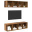 TV Cabinet Set 3 Pcs Engineered Wood-258398403