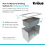 Évier de cuisine en acier inoxydable KRAUS Standart Pro-115596827-98155498