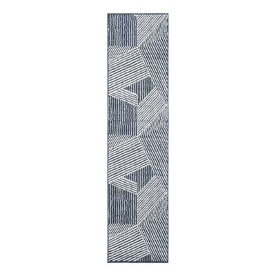 Latitude Run® Orkla Nikolis Rug Blue