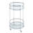 Carolina Round Glass Bar Cart