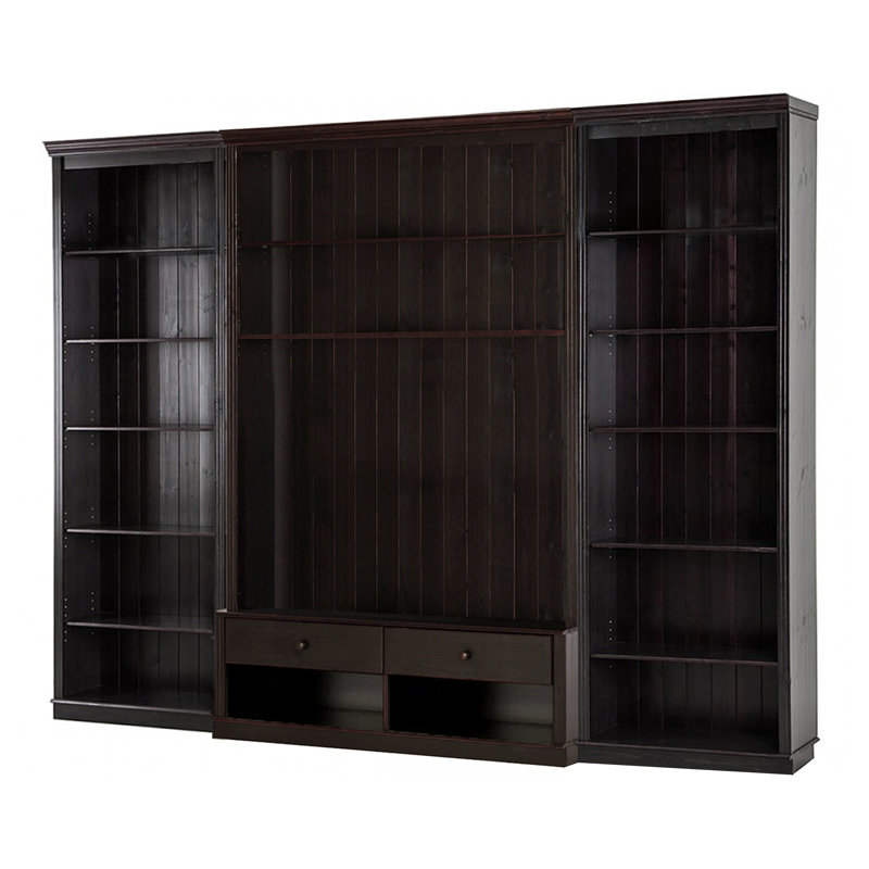 Delmonta Unfinished Entertainment Centre for TVs up to 55", Havana Lacquer