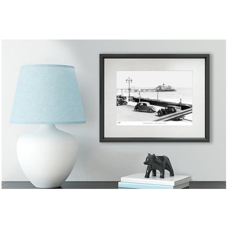 Eastbourne, The Pier C1955 by Francis Frith - Single Picture Frame Print, 60cm H x 80cm W x 2.3cm D