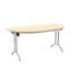 Buariki Half-circle 4 Person 160cm L Modular Training Table-131972316-131972305