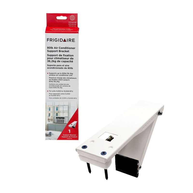 Frigidaire 80Lb. Air Conditioner Support Bracket, 13" H x 3.5" W x 1.5" D