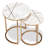 Amold Marble Top Nesting Tables End Table