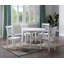 Chaise d'appoint en bois massif Ankit