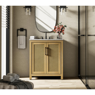 Meuble-lavabo simple 30 po