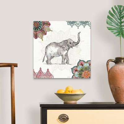 " Mandala Morning III " by Anne Tavoletti Painting Print