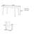 Solid wood table set-105902023