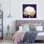 Violet violet, fleur de luxe - impression-71245524-72525450