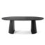 Ensemble de table de salle à manger extensible Modern 47 "à 83" avec chaises rembourrées en velours-1371816988-1371816989