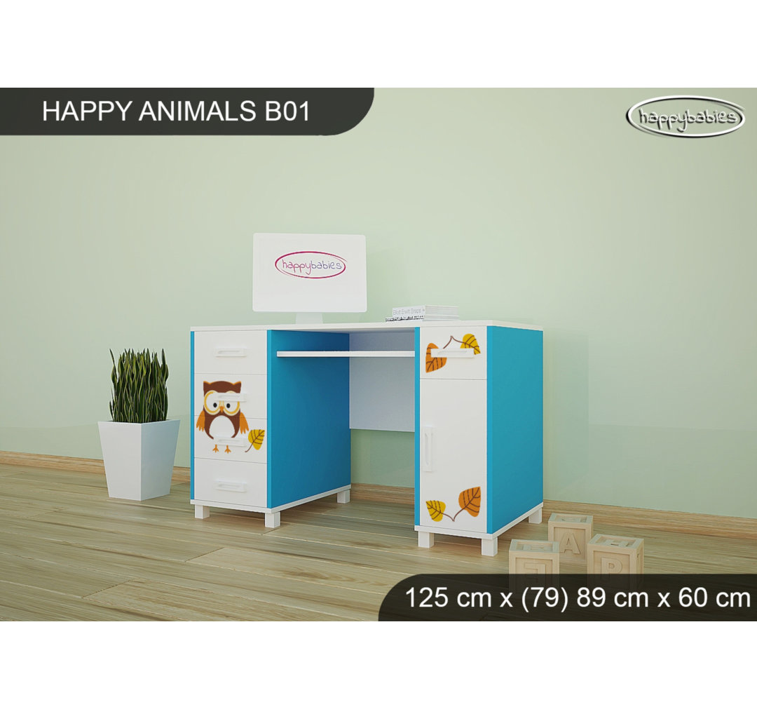 Animals 125cm W Computer Desk