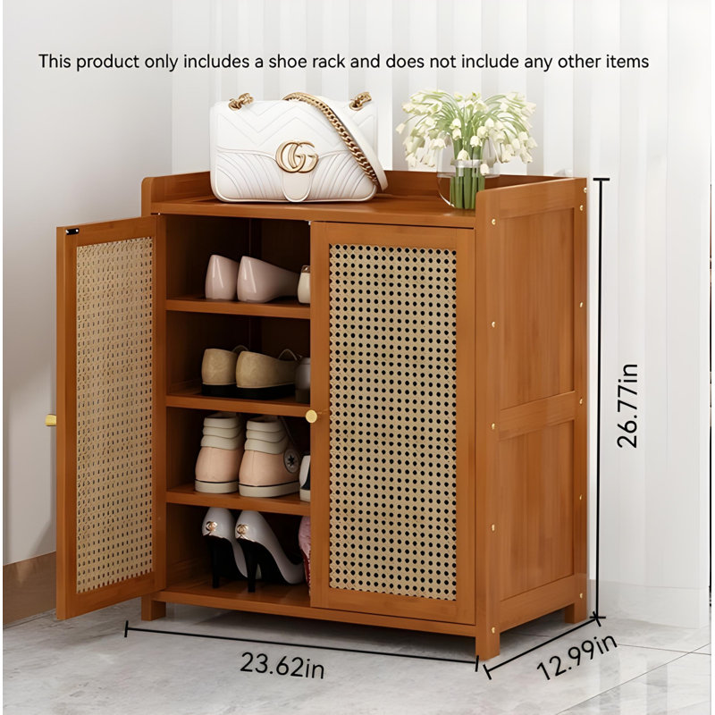 Household Large Capacity Multi Layer Bamboo Shoe Rack - Simple And Stable, Space Saving