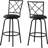Lavanya Bar Stool, Swivel, Bar Height, Metal, Fabric, Contemporary, Modern-145550079