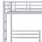 Bunk Bed With Built-In Shelf-1150345449