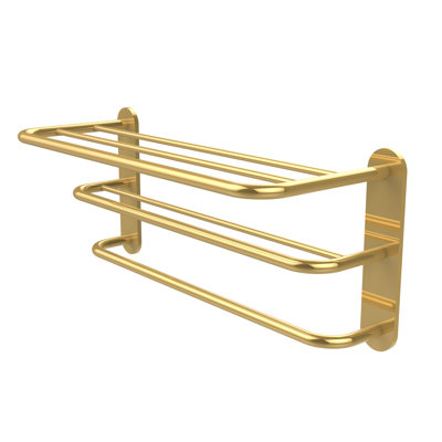 Bineta Metal Tiered Shelf with Towel Bar