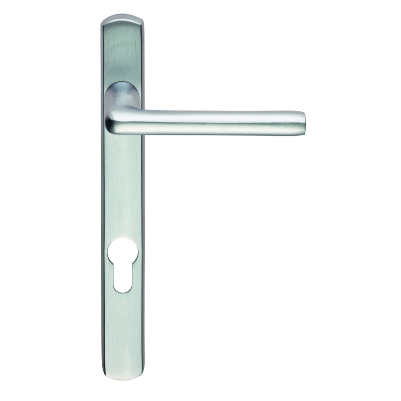 Oglethorpe Latch Right Hand Door Handle, Satin Chrome