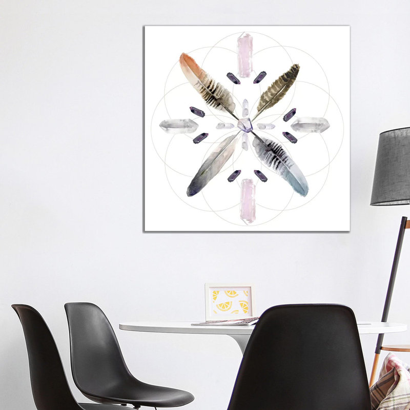 Crystal Matrix by Jennifer Paxton Parker - Wrapped Canvas Gallery-Wrapped Canvas Giclée, 93.98 cm H x 93.98 cm W