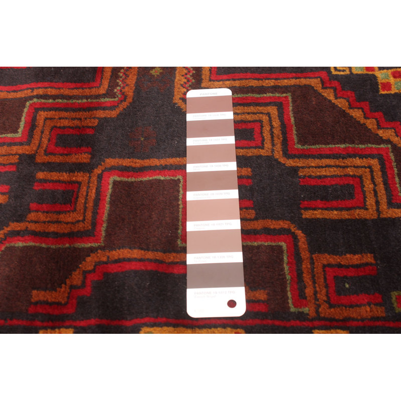 Tapis brun foncé Lynnisha 3 pi 7 po x 6 pi 6 po