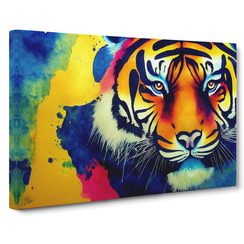 Tiger Vol.1 - Wrapped Canvas Print, 35cm H x 50cm W x 3cm D