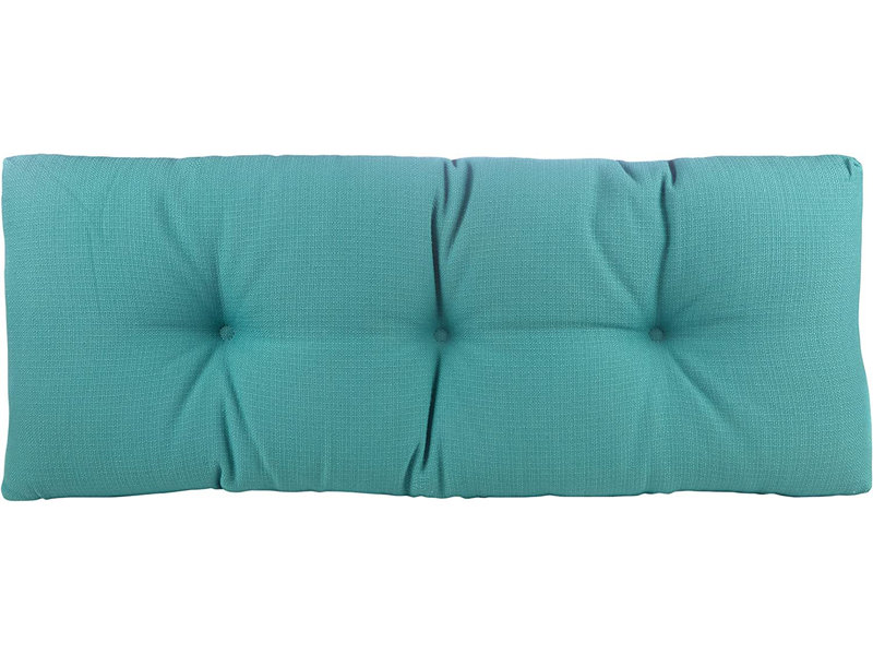 Omega Non-Slip Bench Cushion, Teal, 35" W x 14" D