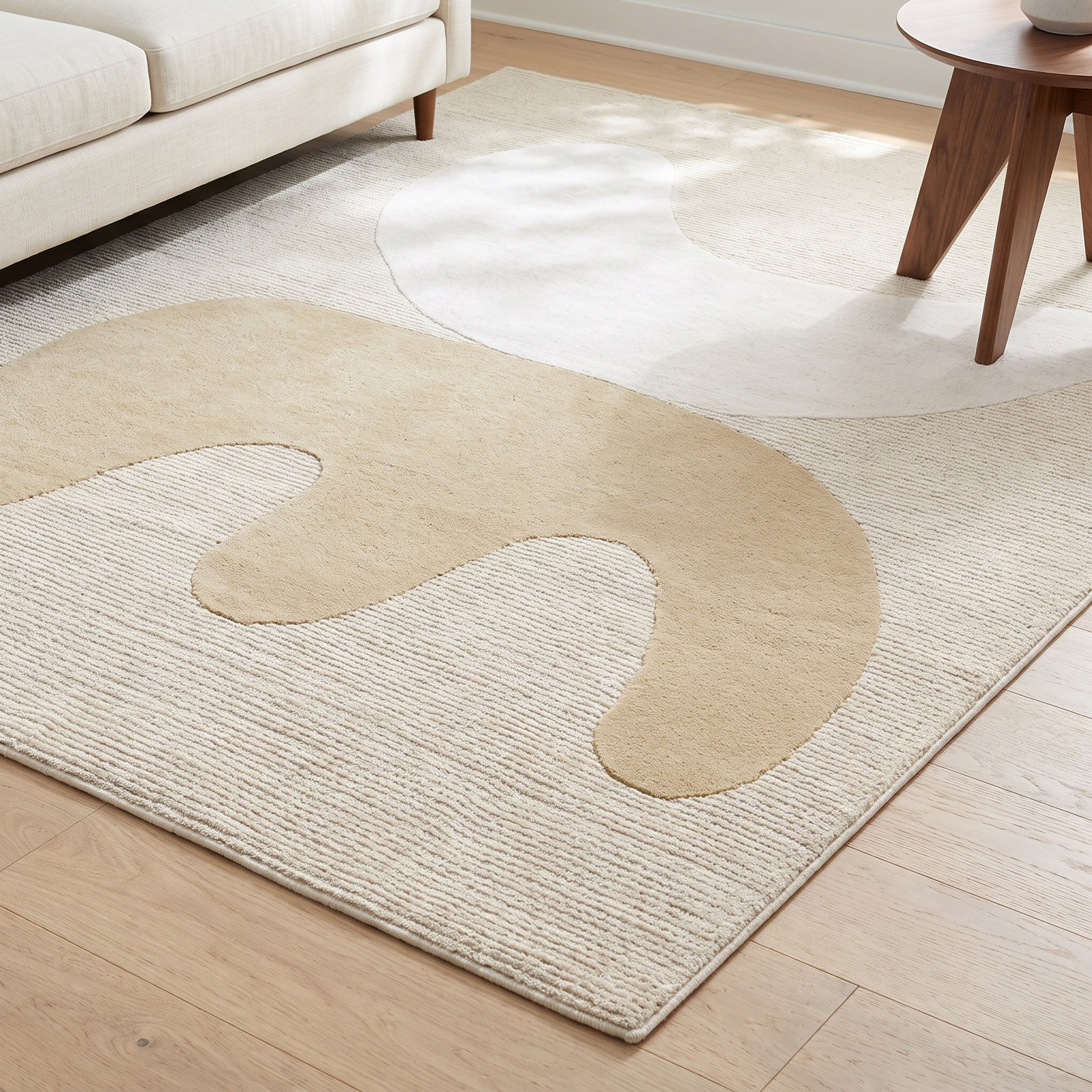Jason Wu Hand-Woven White Rug, Rectangle 8' x 10'