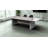 City View Rectangle Conference Table with Two Built-in Power Modules Accessed by Hidden Leg Storage, Grey Oak