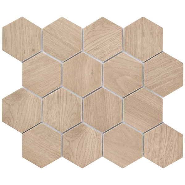 Daintree 3" x 3" Matte Recycled Glass Mosaic Floor and Wall Tile