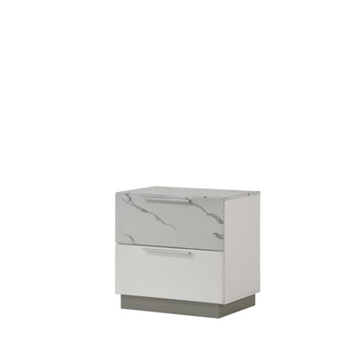 Table de chevet Witham - blanc