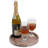 Handmade Marble 10" Round Tray Marinara