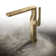 10-1/4”H Solid Brass Single-Hole Single-handle Bathroom Sink Faucet with Optional Drain Assembly