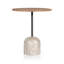 Fay Round Solid Oak Dining Table-102715259