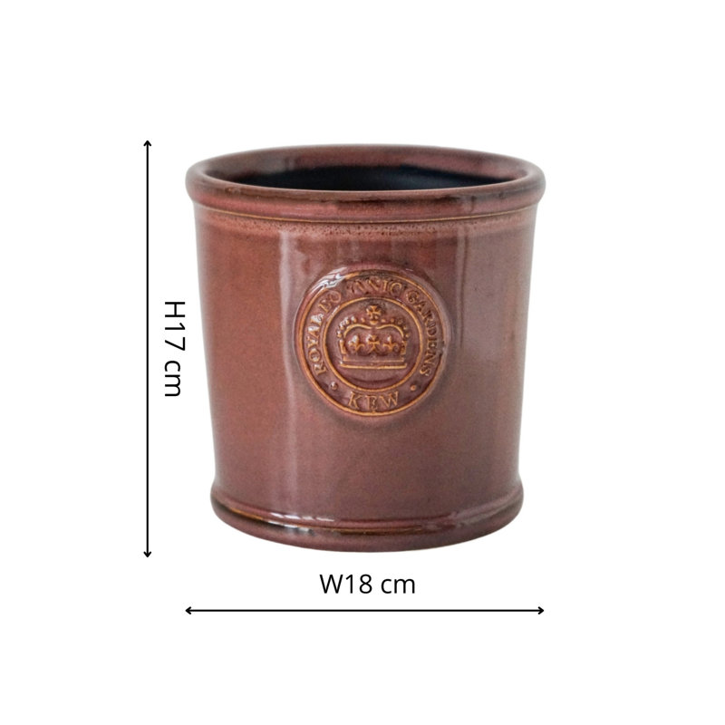 Ceramic Cachepot, Purple