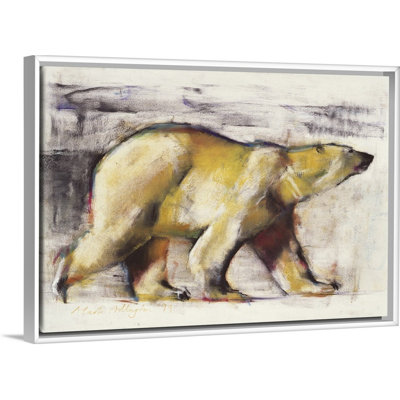 «Ours polaire» par Mark Adlington, impression sur toile