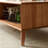 Brown Solid Wood Rectangular Coffee Table-850281071-850281070