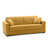 Norell 81" Italian Stain and Abrasion Resistant Performance Fabric Queen Square Arm Sleeper Sofa Bed-696208069