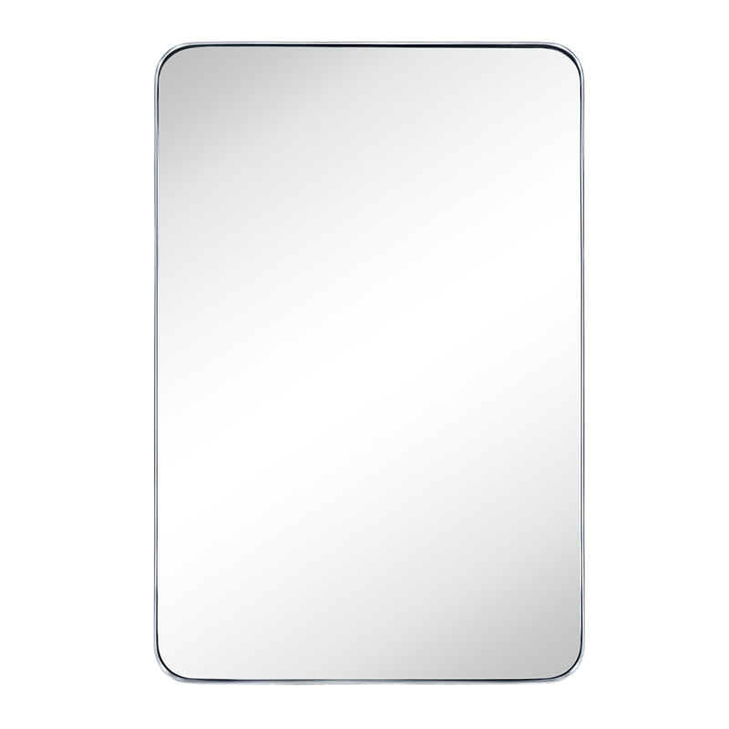 Miroir de salle de bain Kengston, 36 po x 24 po, Nickel poli