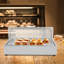 Vitrine en acier inoxydable