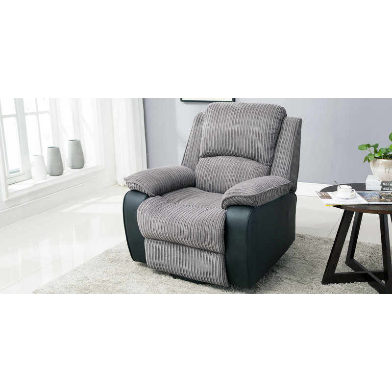 Whitehurst 94cm Wide Lift Assist Standard Recliner, Dual Motor Lift Assist, Grey