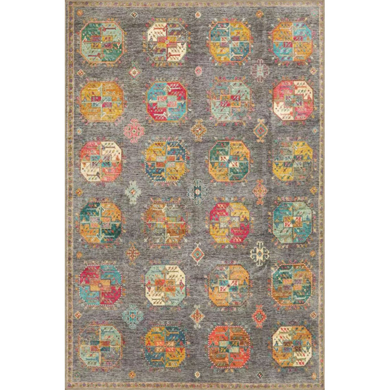 Tapis traditionnel lavable à la machine
