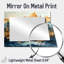 Majestic Natures Layers Of Mountains II - Miroir d'appoint mural Landscape Mountains - imprimé sur métal-631106712