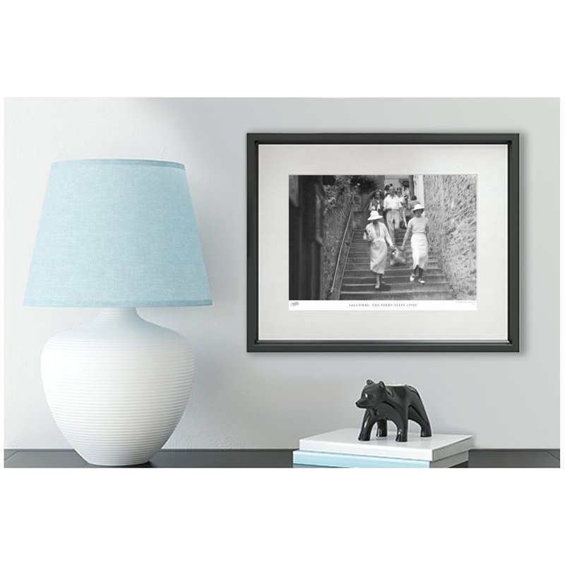 Salcombe, The Ferry Steps C1935 by Francis Frith - Single Picture Frame Print, 45cm H x 60cm W x 2.3cm D