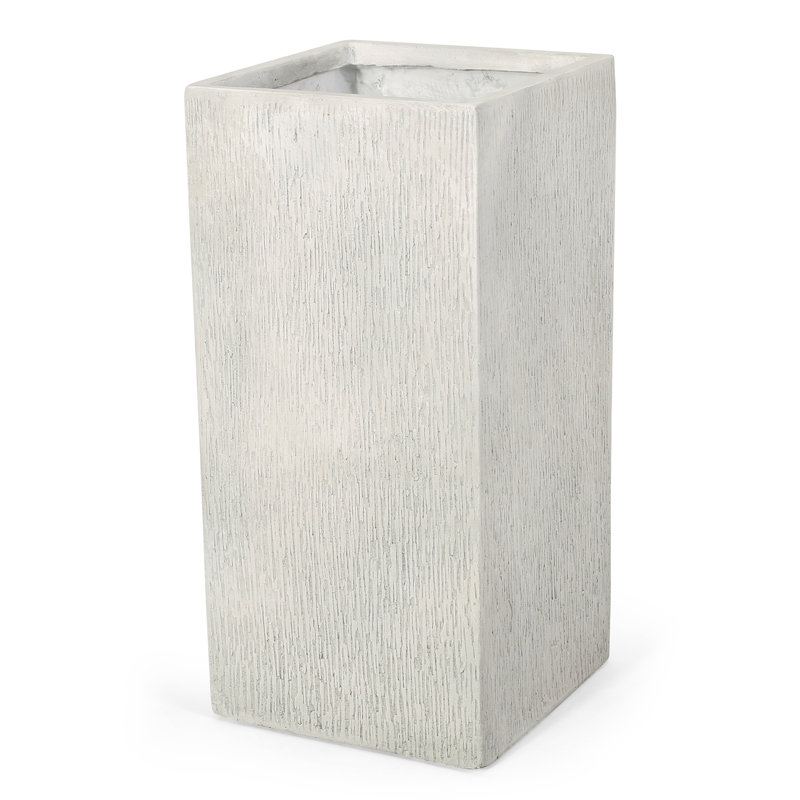 Outdoor Planter, 28" H x 13.25" W x 13.25" D