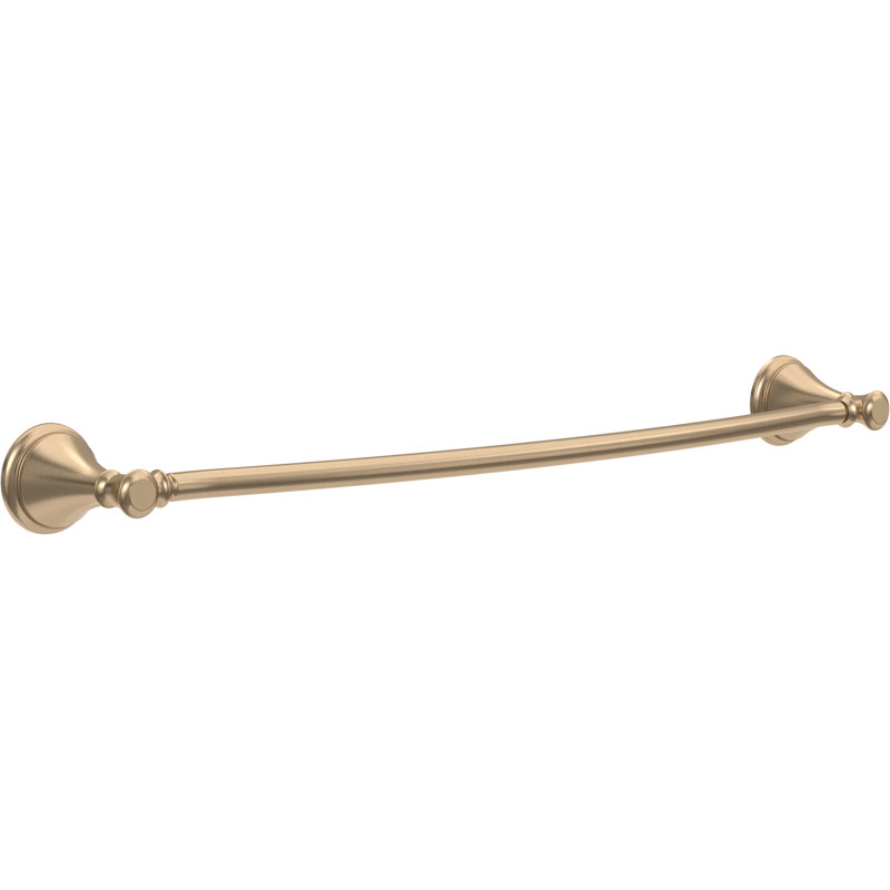 Cassidy 24" Wall Mounted Towel Bar, Brilliance Champagne Bronze, 3.62'' H X 24.06'' L X 4.53'' D